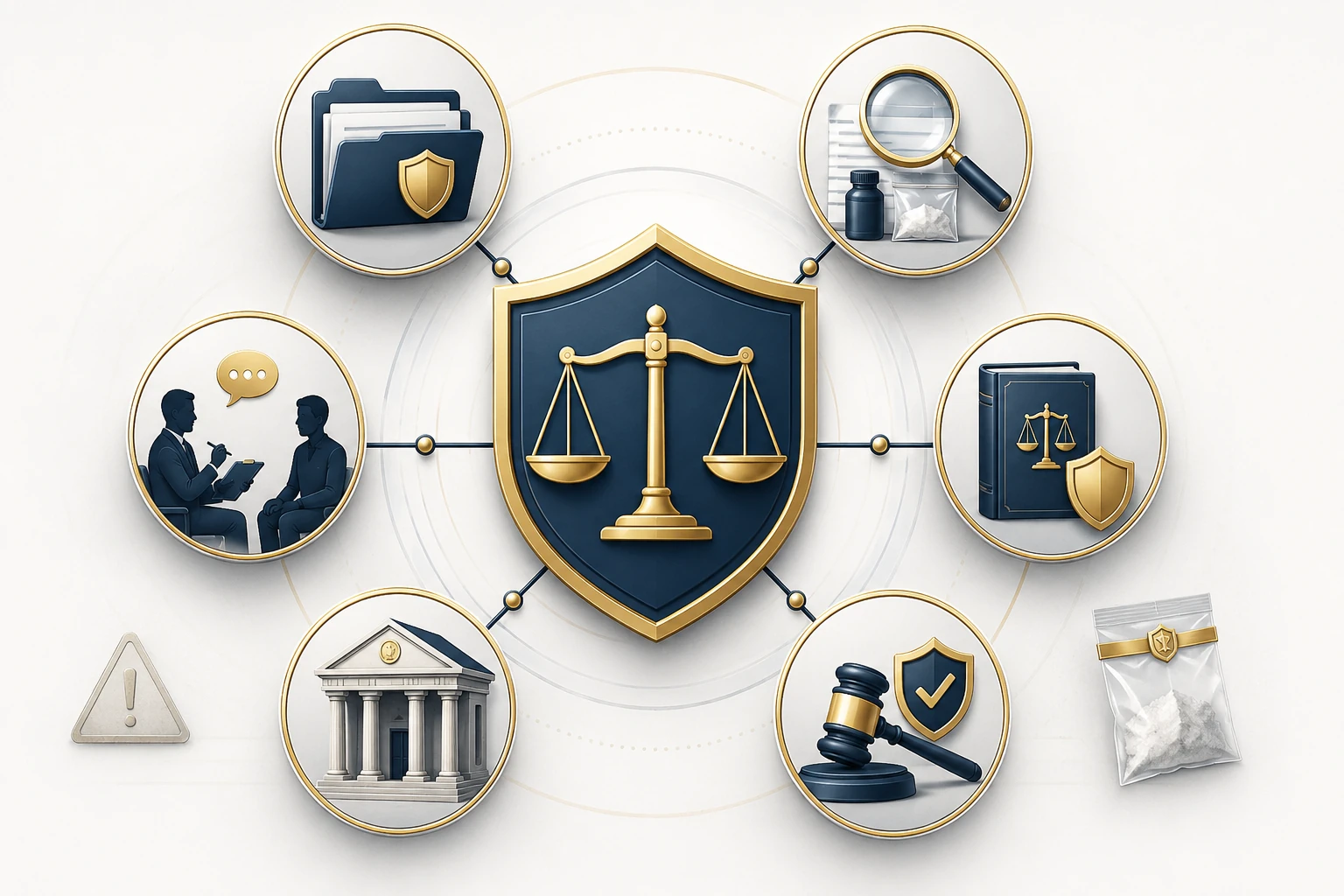دفوع البراءة في قضايا المخدرات والترويج