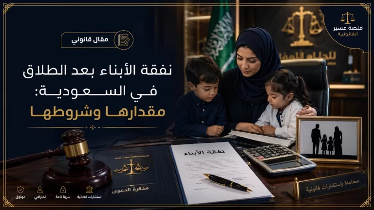 صورة غلاف نفقة الأبناء بعد الطلاق في السعودية: مقدارها وشروطها