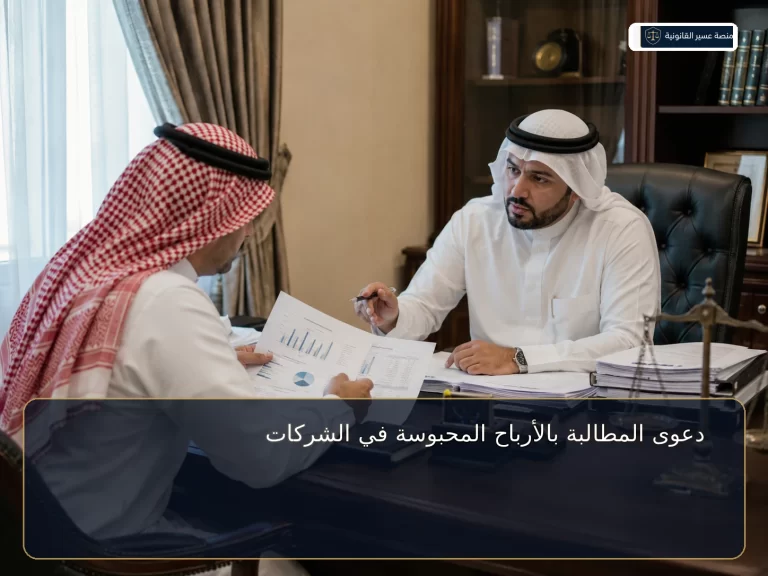 دعوى المطالبة بالأرباح المحبوسة في الشركات في السعودية