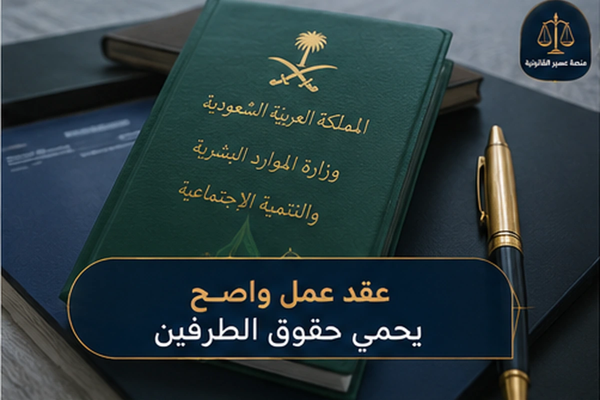 عقد عمل واضح يحمي حقوق العامل وصاحب العمل عند الاستقالة