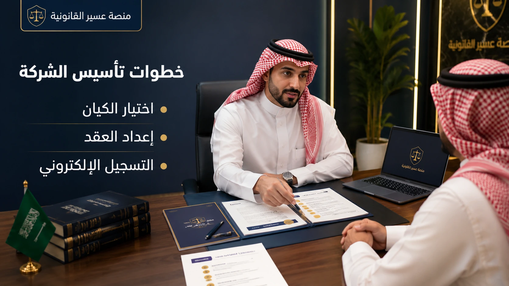 خطوات تأسيس الشركة إلكترونياً في السعودية