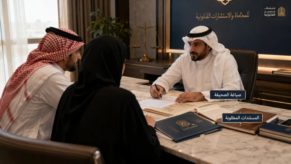صورة توضح المستندات المطلوبة لدعوى قسمة تركة عقارية