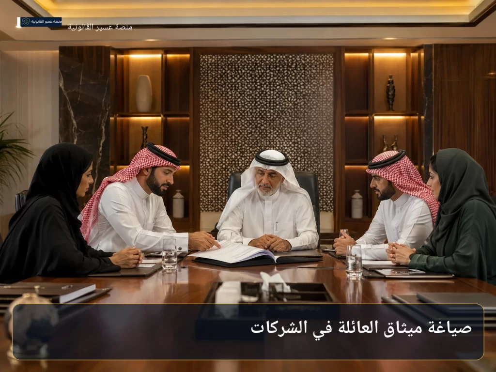 صياغة ميثاق العائلة في الشركات