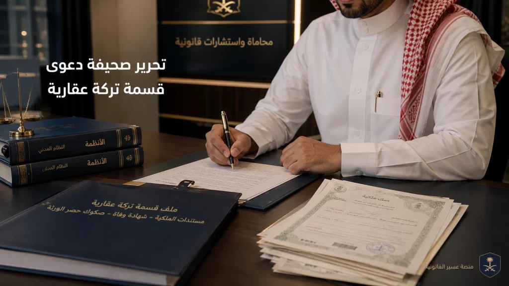صورة توضح مستندات دعوى القسمة الإجبارية
