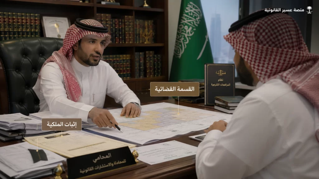 صورة توضح شروط قبول دعوى القسمة الإجبارية