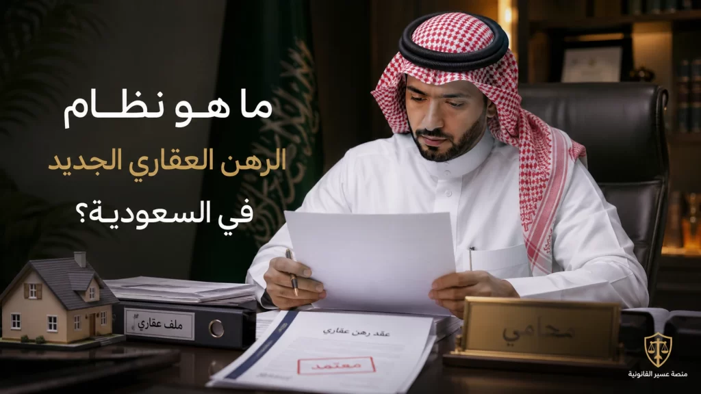 صورة غلاف نظام الرهن العقاري الجديد في السعودية