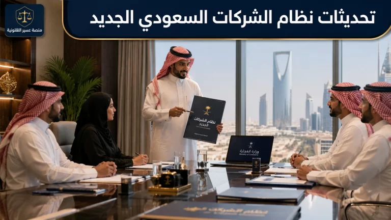 تحديثات نظام الشركات السعودي الجديد