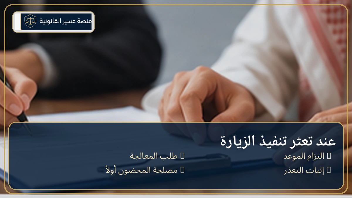 معالجة الامتناع عن تنفيذ حكم الزيارة في السعودية