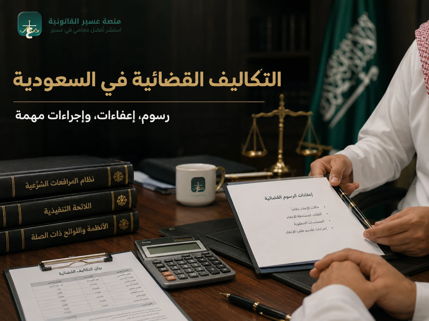 التكاليف القضائية في السعودية
