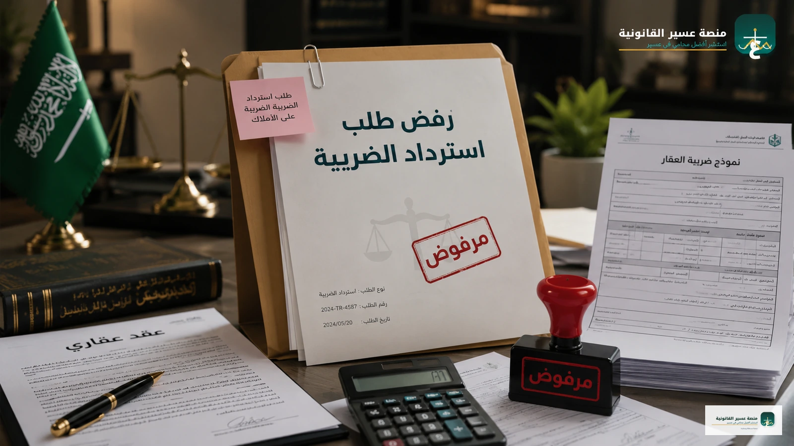 رفض طلب استرداد ضريبة التصرفات العقارية