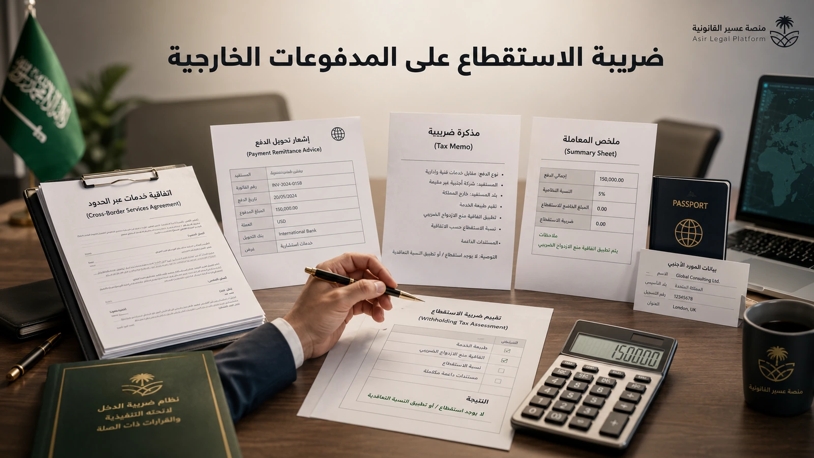 تحليل المدفوعات الخارجية وضريبة الاستقطاع