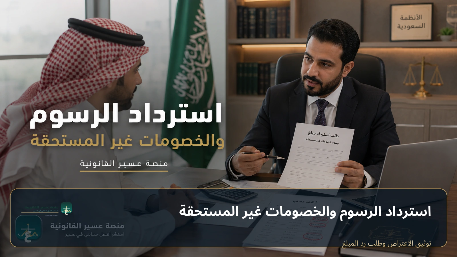 استرداد الرسوم والخصومات غير المستحقة