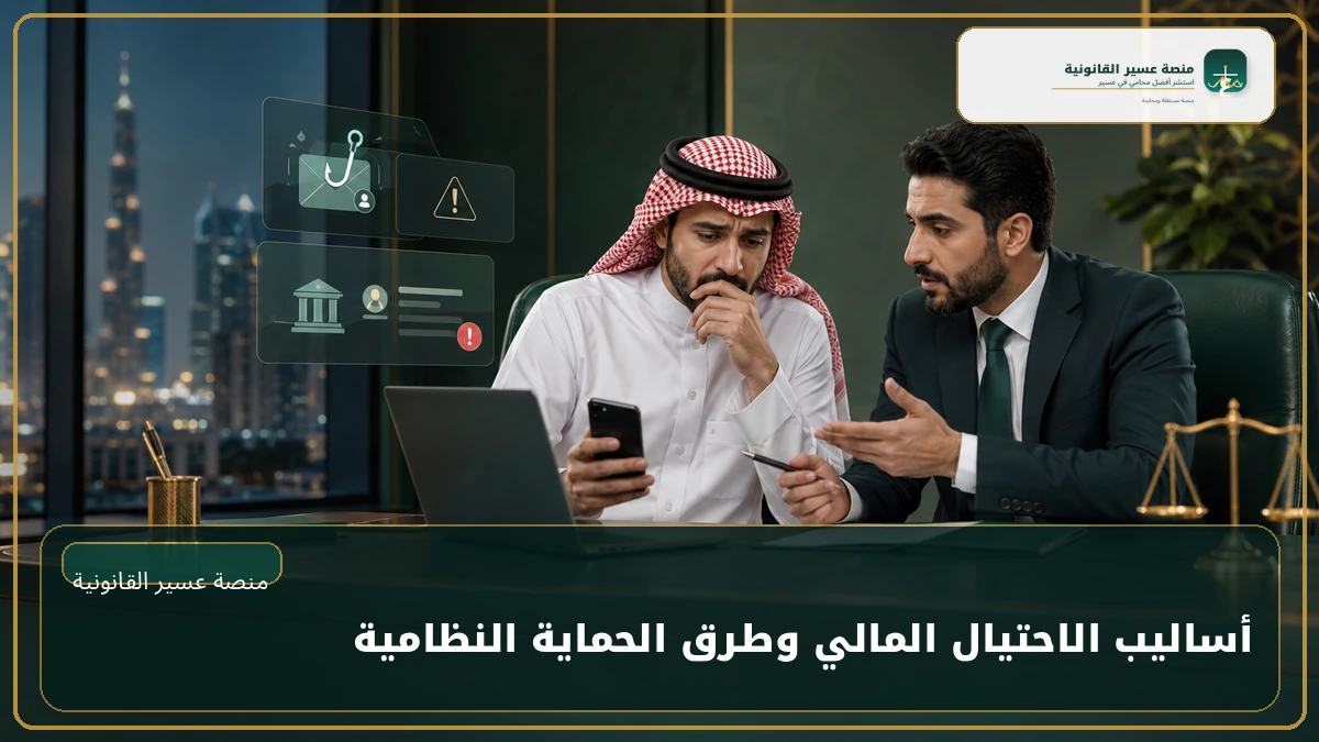 أساليب الاحتيال المالي وطرق الحماية النظامية