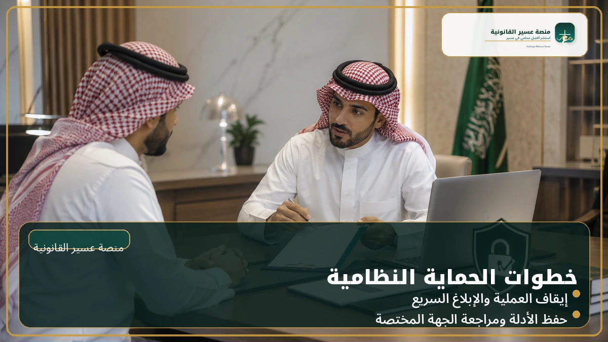 خطوات الحماية النظامية من الاحتيال المالي