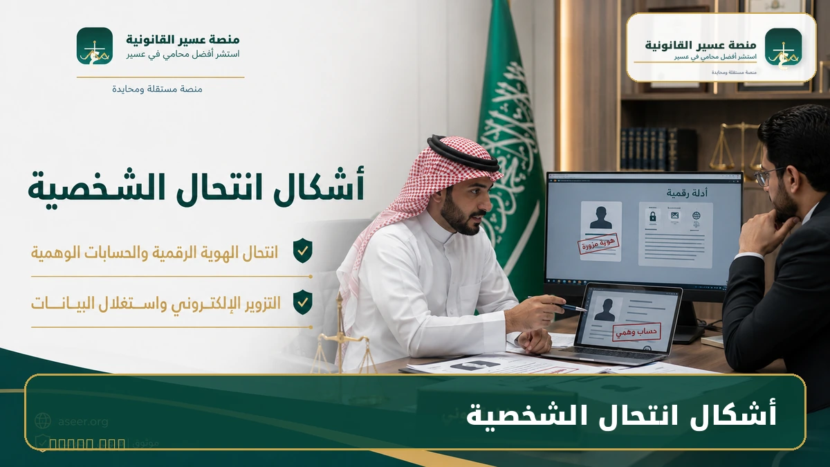 أشكال انتحال الشخصية في السعودية