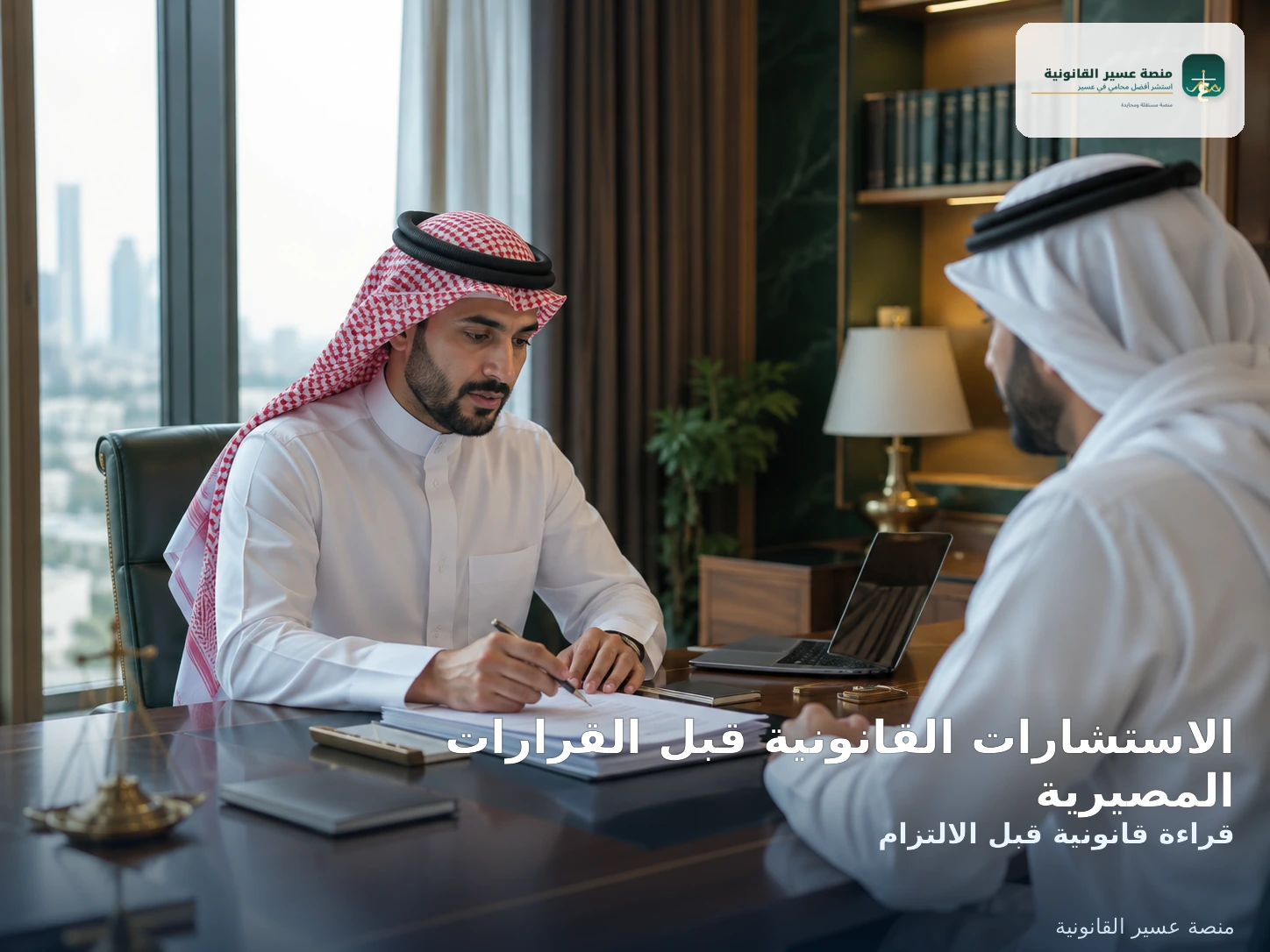 الاستشارات القانونية قبل القرارات المصيرية