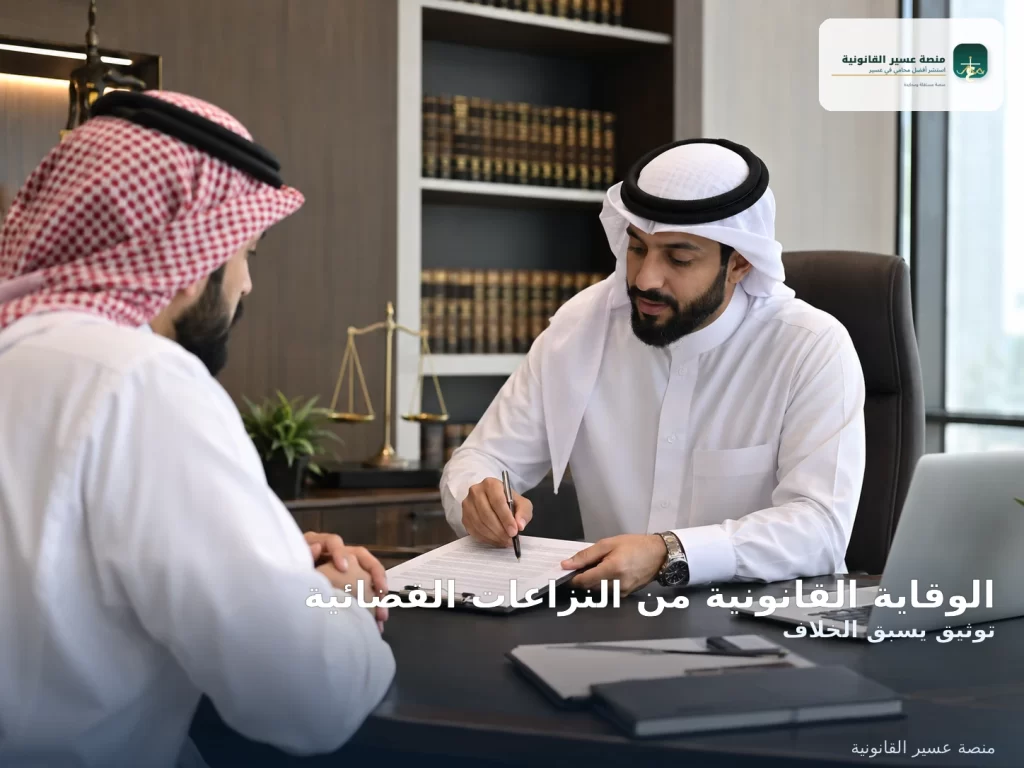 الوقاية القانونية من النزاعات القضائية