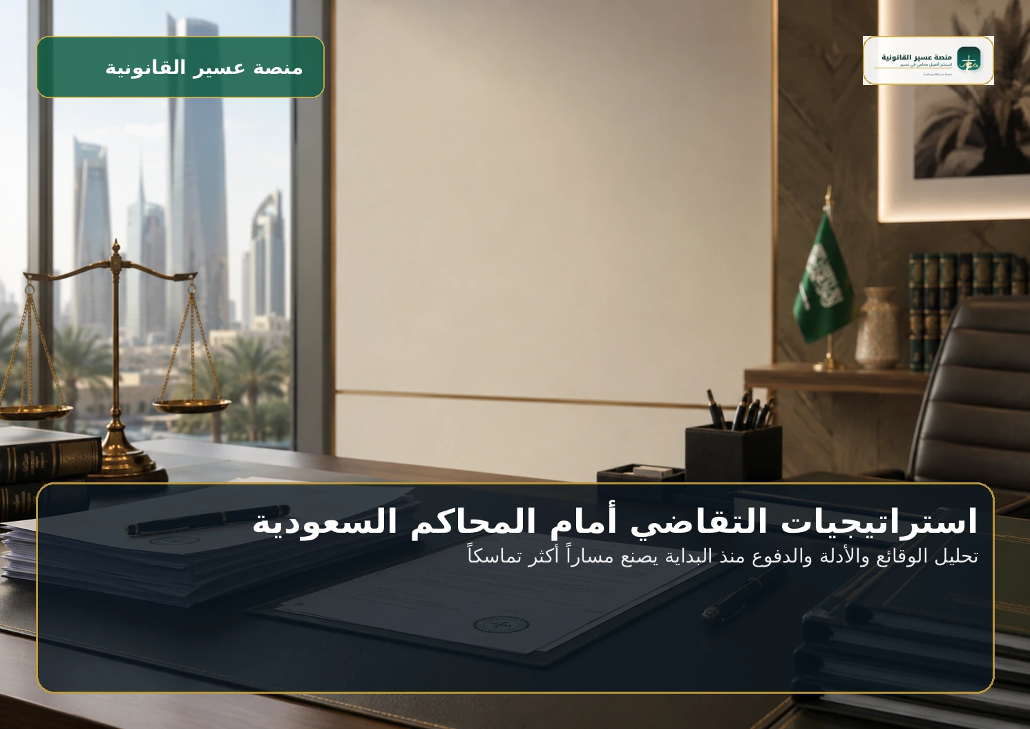 تحليل الوقائع والأدلة والدفوع منذ البداية يصنع مساراً أكثر تماسكاً