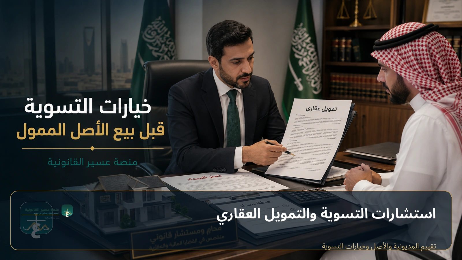 استشارات التسوية والتمويل العقاري