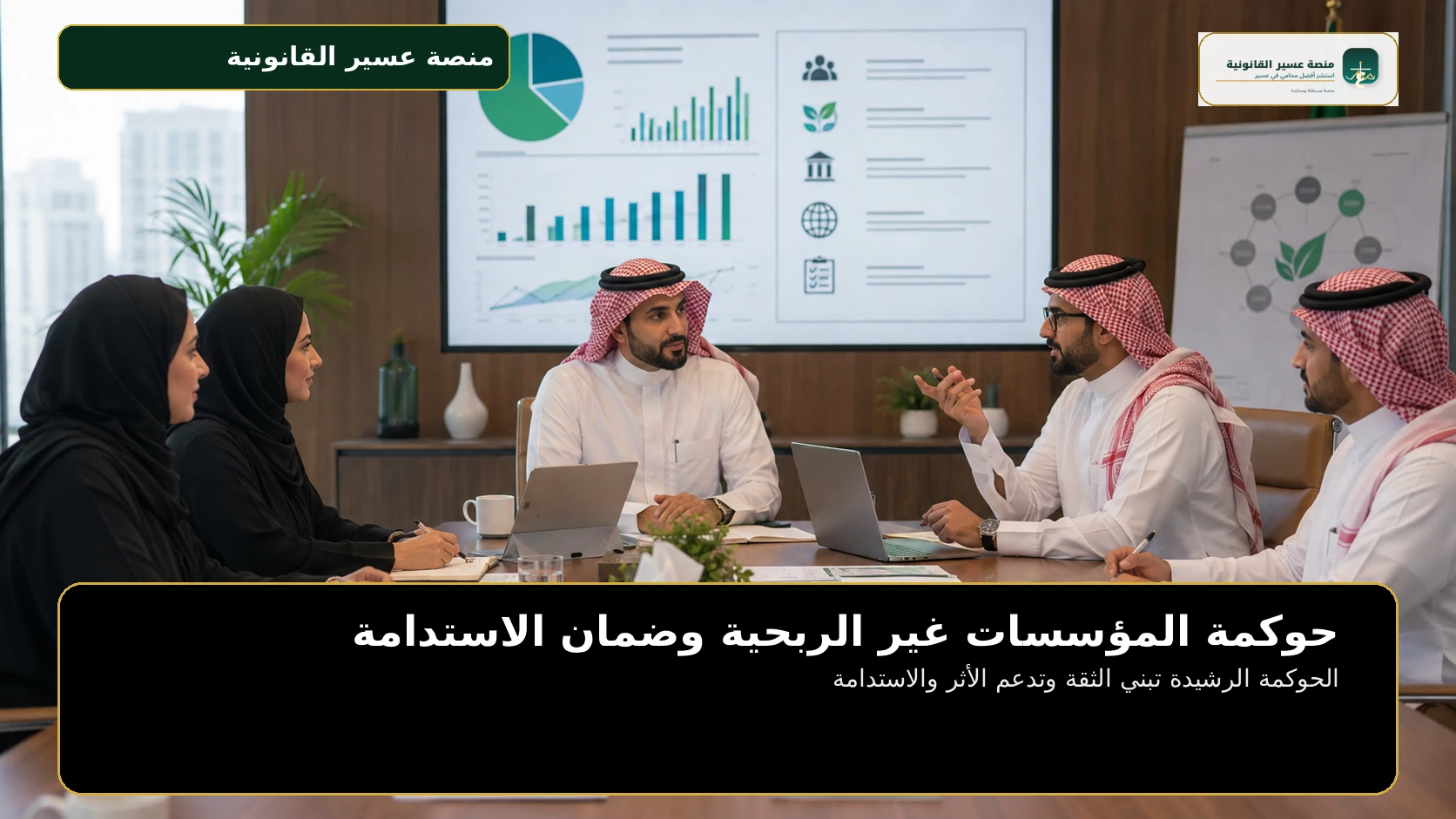 حوكمة المؤسسات غير الربحية وضمان الاستدامة