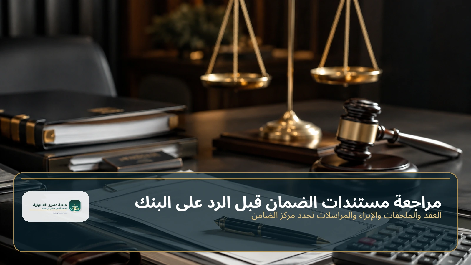 مراجعة مستندات الضمان قبل الرد على البنك