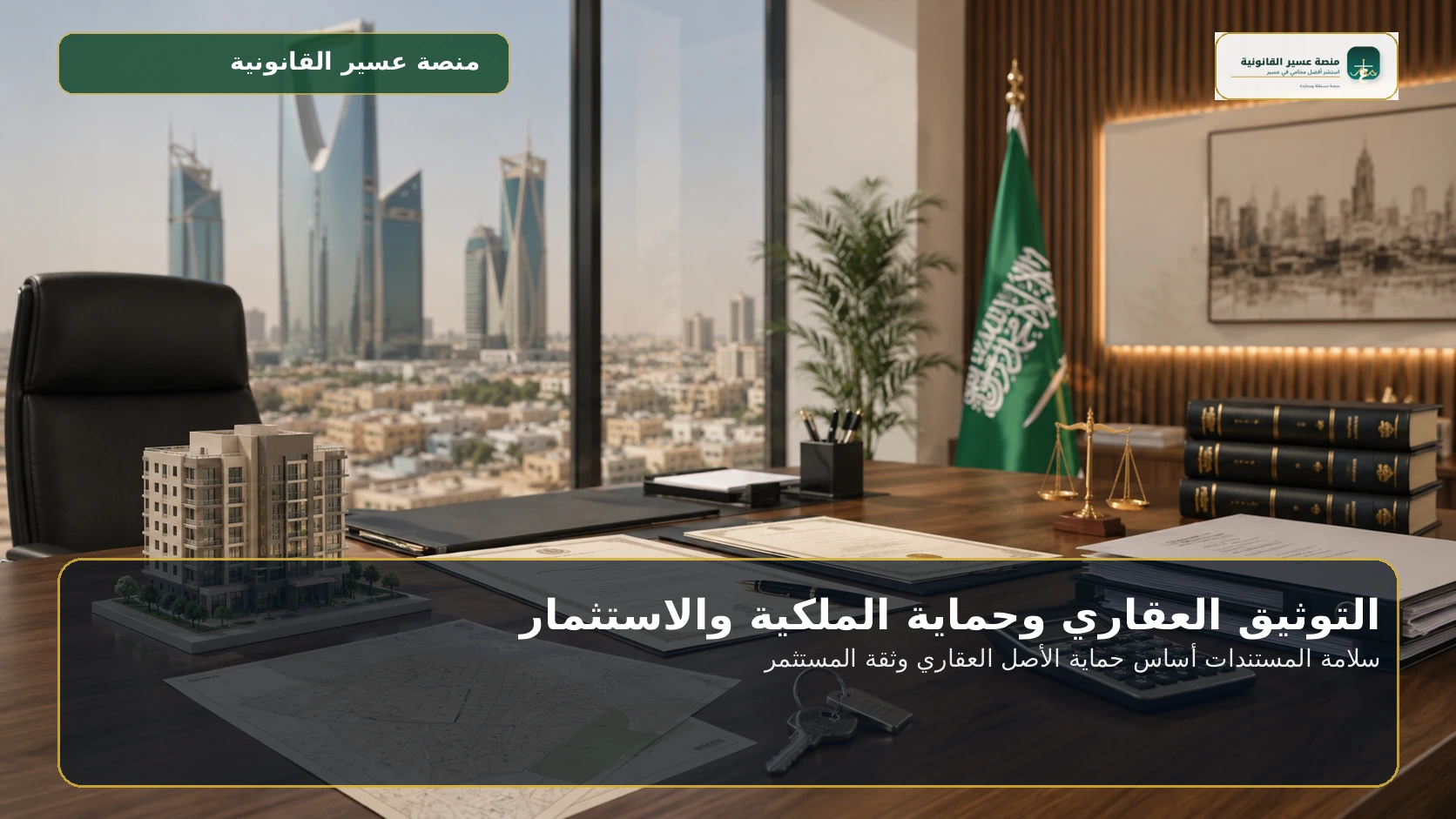 التوثيق العقاري وحماية الملكية والاستثمار