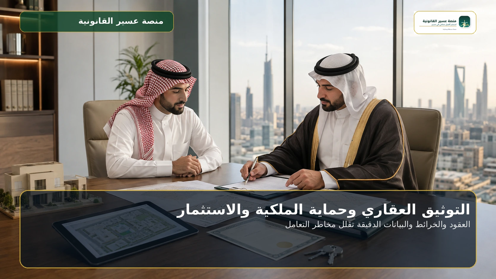 العقود والخرائط والبيانات الدقيقة تقلل مخاطر التعامل