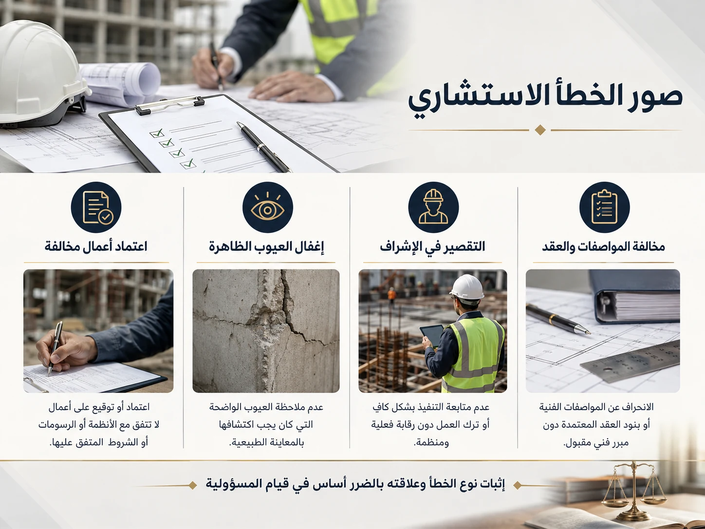 صور الخطأ الاستشاري
