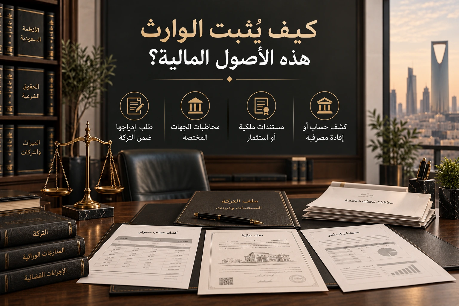 إثبات الأصول المالية ومستنداتها