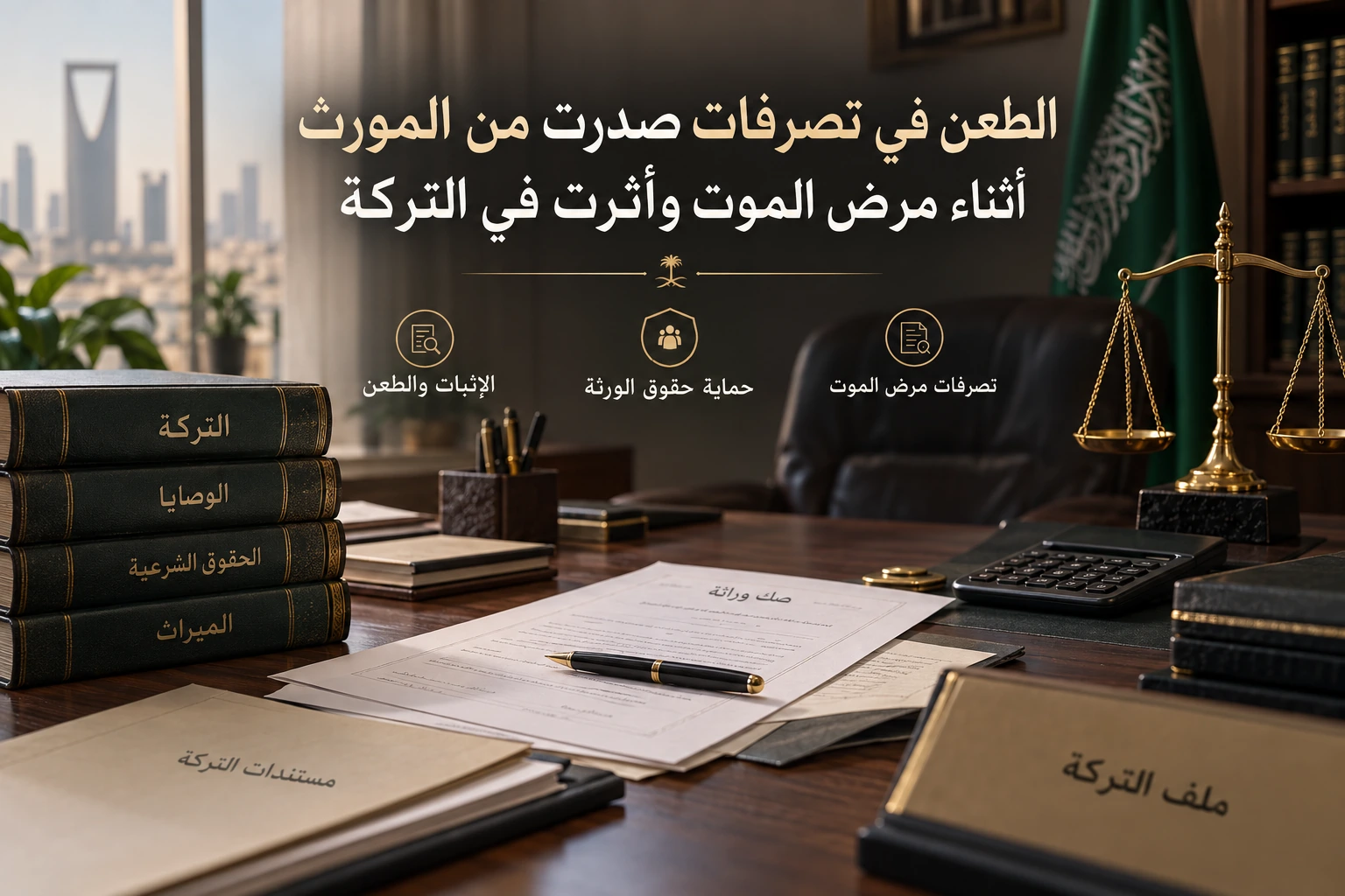 الطعن في تصرفات صدرت من المورث أثناء مرض الموت وأثرت في التركة