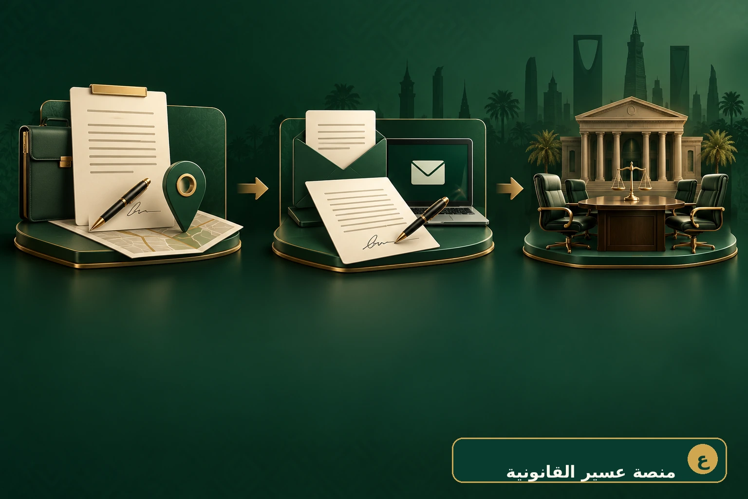 مسار توثيق قرار نقل العامل ثم الاعتراض الكتابي والتسوية الودية