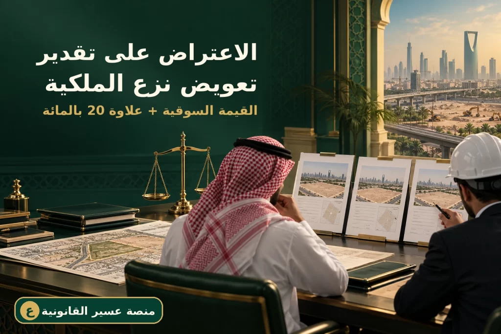 الاعتراض على تقدير تعويض نزع ملكية العقار وفق النظام السعودي الجديد